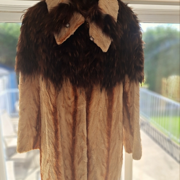 Shaved mink coat. - Picture 1 of 7